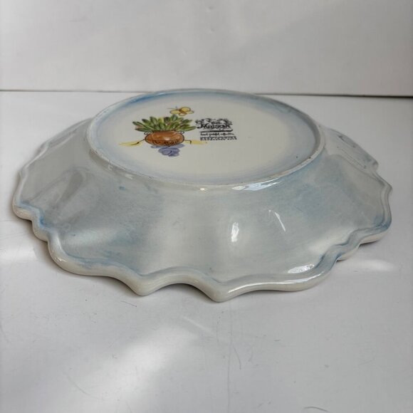 Ma Maison by Tabletops‎ Dinner Plate Hand Painted Dario Farrucci 11" - Picture 5 of 7